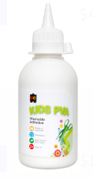 GLUE 250ML KIDS PVA WASHABLE