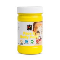 PAINT EC FACE & BODY YELLOW 175ML