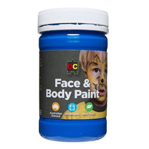 PAINT EC FACE & BODY BLUE 175ML