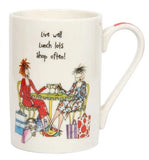 CARMILLA & ROSE MUGS (4)