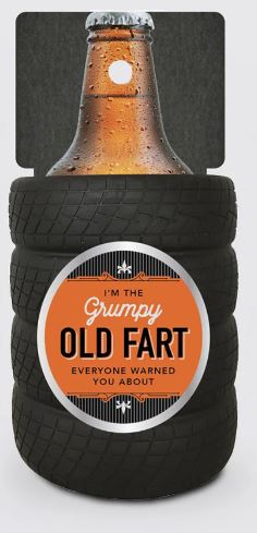 OLD FART - MAN CAVE - BEER HOLDER