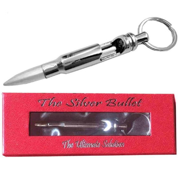 THE SILVER BULLET OPENER/KEYRING