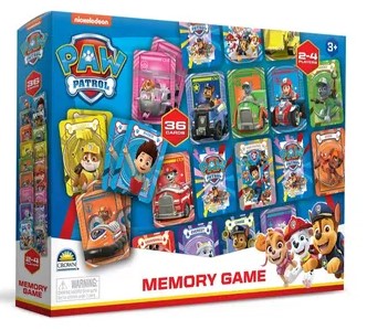 CARD GAME PAW PATROL MEMORY