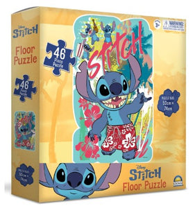 STITCH 46PCE FLOOR PUZZLE