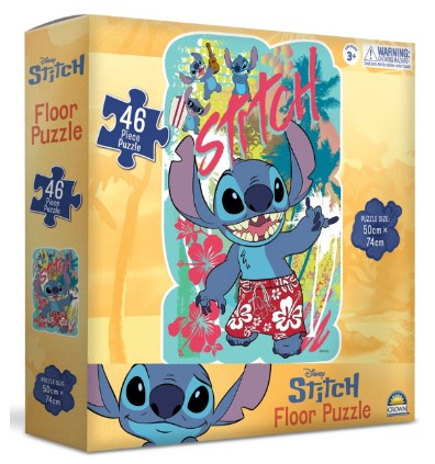 STITCH 46PCE FLOOR PUZZLE