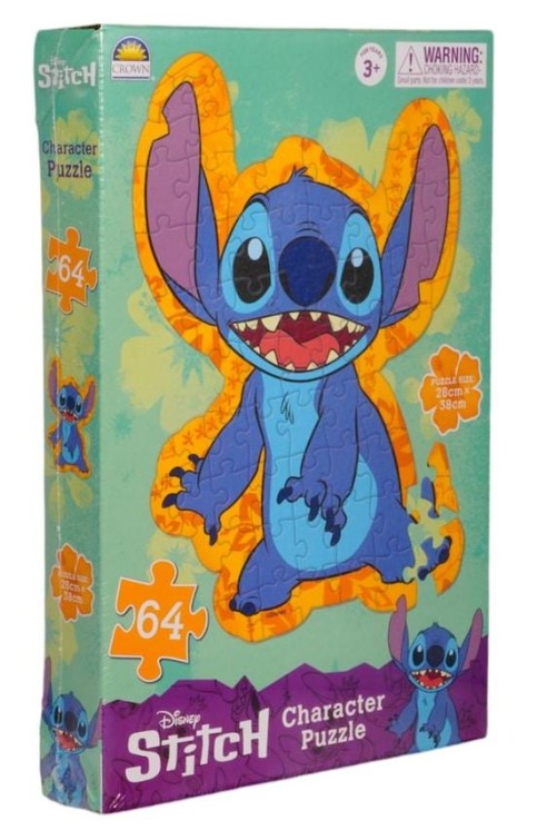 STITCH 64PCE CHARACTER PUZZLE
