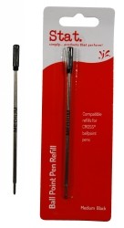 PEN REFILL SOVEREIGN CROSS MED BLACK