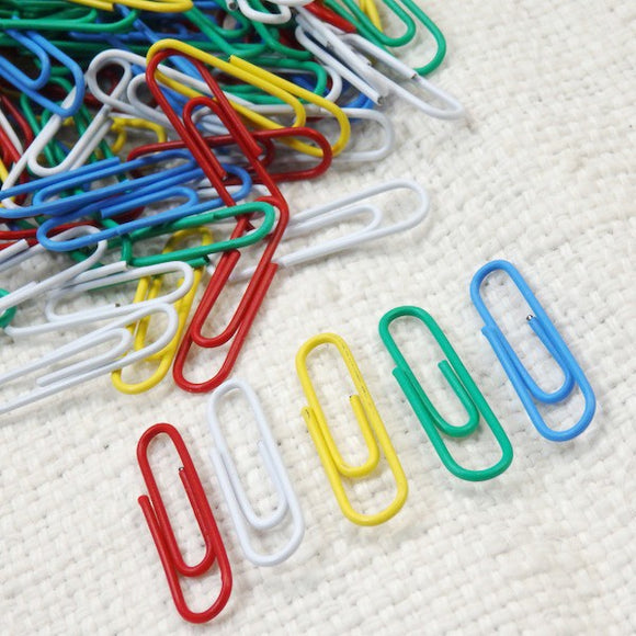 PAPER CLIPS SOVEREIGN 28MM SML COLPK100