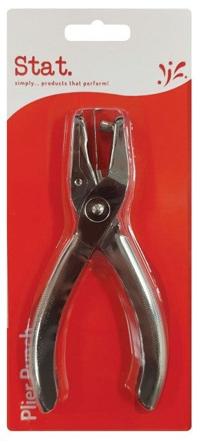 PUNCH STAT 1 HOLE 8 SHEETS PLIER METAL SILVER