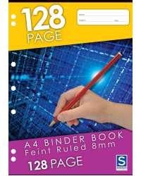 BINDER BOOK GNS A4 128PG
