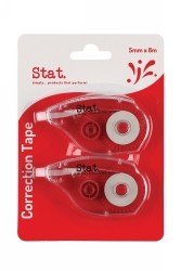 CORRECTION TAPE STAT 5MMX8M PK2