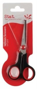 SCISSORS STAT 140MM SOFT GRIP