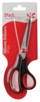 SCISSORS STAT 190MM SOFT GRIP