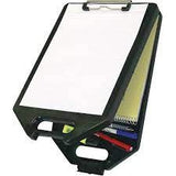 CLIPBOARD GNS A4 WITH STORAGE BLACK
