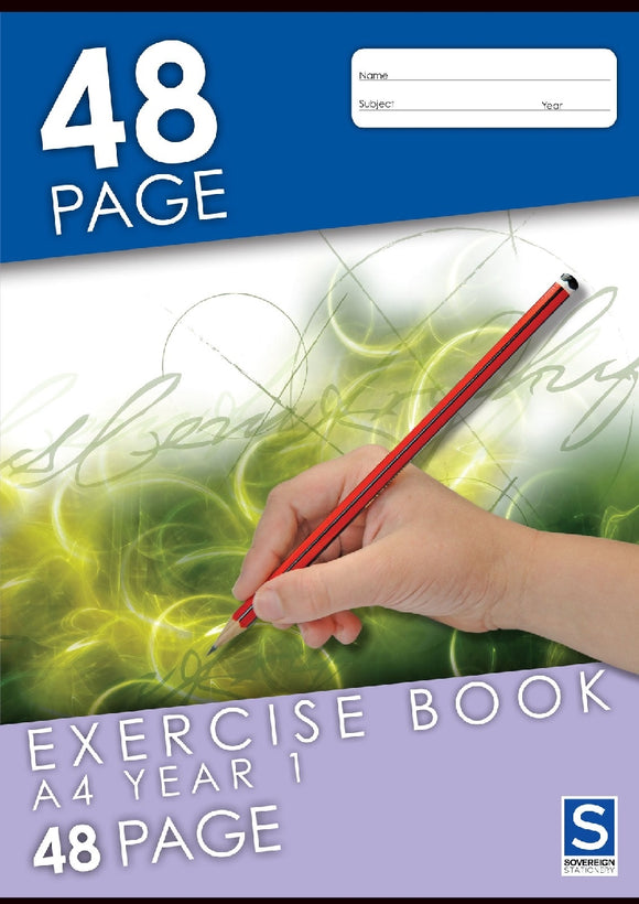 EXERCISE BOOK GNS A4 YEAR 1 48PG