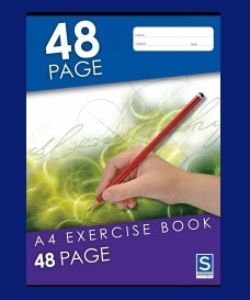 EXERCISE BOOK A4 48PAGE