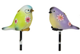 12CM BIRD GARDEN STAKE ASSTD