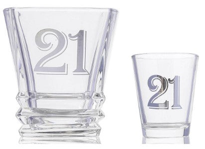 SCOTCH/SHOT 21ST GLASS SET