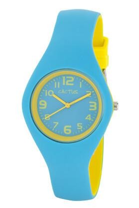 WATCH CACTUS BLUE/YELLOW BAND