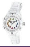 CACTUS WATCH RAINBOW WHITE