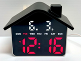 LED MULTIFUNCTION HOUSE CLOCK