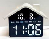 LED MULTIFUNCTION HOUSE CLOCK