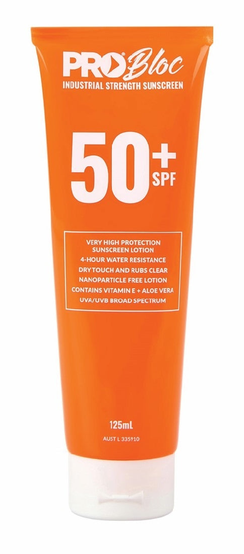 SUNSCREEN ZIONS PRO-BLOC 50+ 125ML TUBE