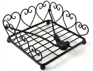 IRON BIRDY SERVIETTE HOLDER