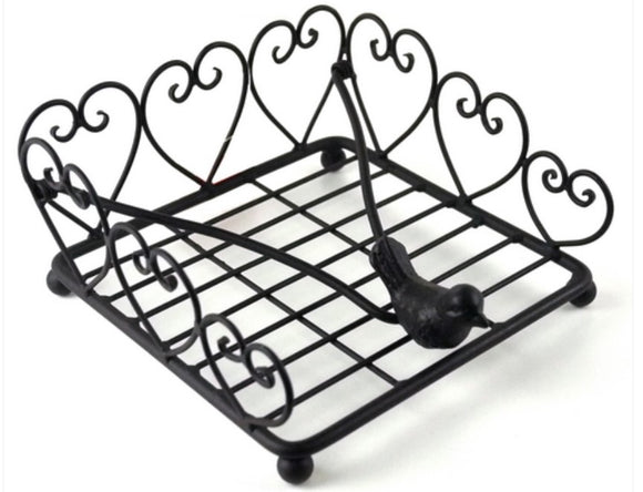 IRON BIRDY SERVIETTE HOLDER