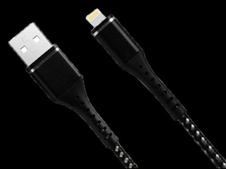 CABLE H/DUTY IPHONE X 1.2M BLK
