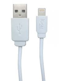 TYPE C TO IPHONE/IPAD CABLE CHARGE/SYNC 1M WHITE