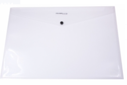DOCUMENT WALLET A3 CLEAR FOLDERMATE