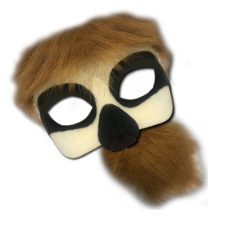 SLOTH DELUXE ANIMAL MASK TAIL SET