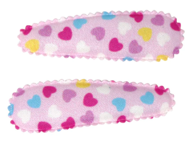 CANDY MINI FABRIC COVERED SNAPCLIPS