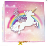 UNICORN DREAMER SML MUSICAL JEWELLERY BOX