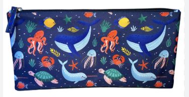 UNDERWATER WORLD PENCIL CASE LONG