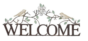 WELCOME SIGN BIRDS