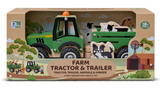BUSH BUDDIES FARM TRACTOR WITH ANIMALS