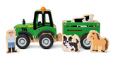 BUSH BUDDIES FARM TRACTOR WITH ANIMALS