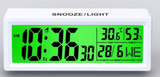MULTIIFUNCTION LCD TABLE CLOCK