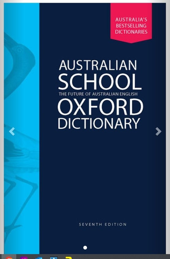 DICTIONARY OXFORD AUSTRALIAN SCHOOL 7TH EDITION