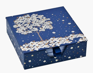 DESK NOTES FALLING BLOSSOMS