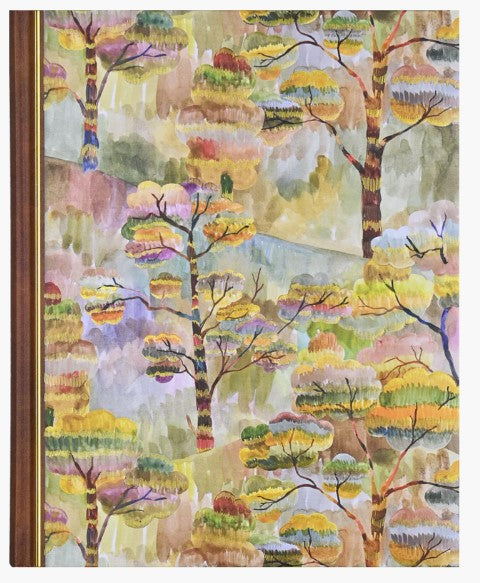 JRNL O/S WATERCOLOR TREESCAPE