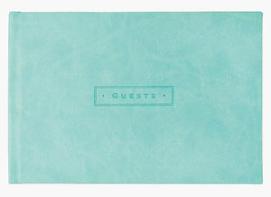 ARTISAN GUEST BOOK/SEA FOAM