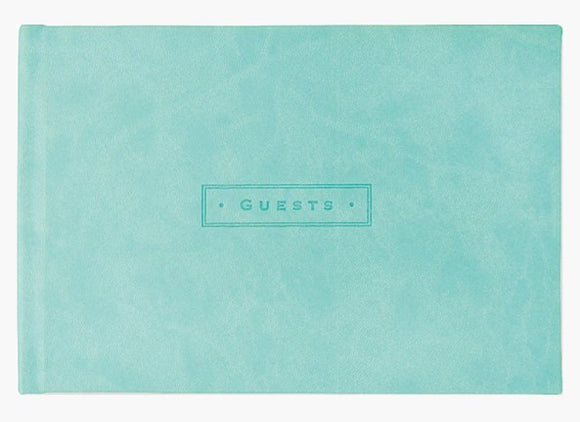 ARTISAN GUEST BOOK/SEA FOAM